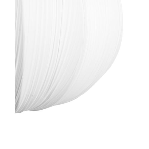 Lampe Suspension Oker Tissu Blanc