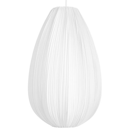 Lampe Suspension Gera Tissu Blanc