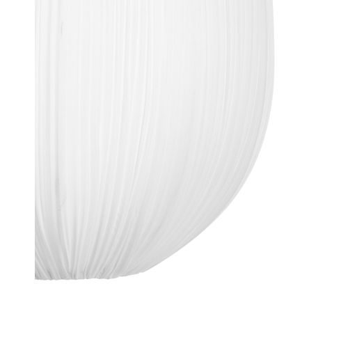 Lampe Suspension Gera Tissu Blanc