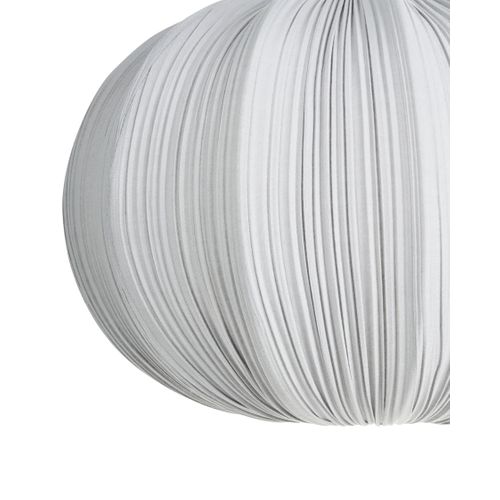 Lampe Suspension Oker Tissu Gris