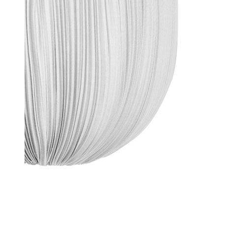 Lampe Suspension Gera Tissu Gris