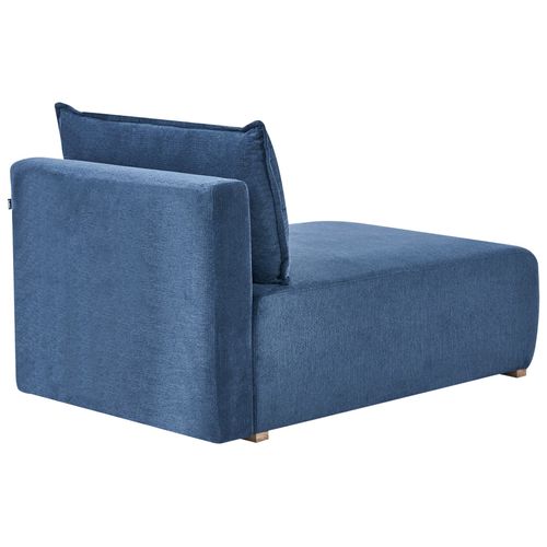 Chaise Longue Nerbo Tissu Bleu