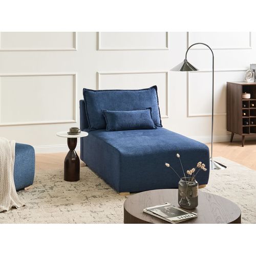Chaise Longue Nerbo Tissu Bleu