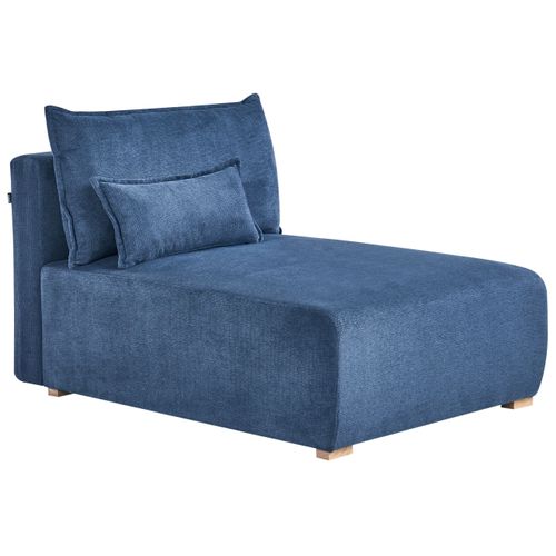 Chaise Longue Nerbo Tissu Bleu