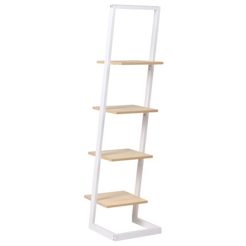 Étagère à 4 Niveaux Joplin 143 Cm Blanc