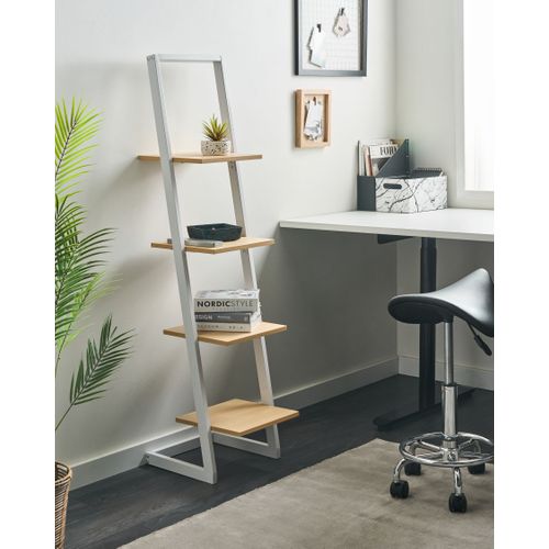 Étagère à 4 Niveaux Joplin 143 Cm Blanc