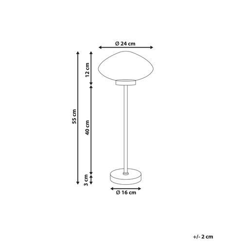 Lampe à Poser Sibun Métal Noir