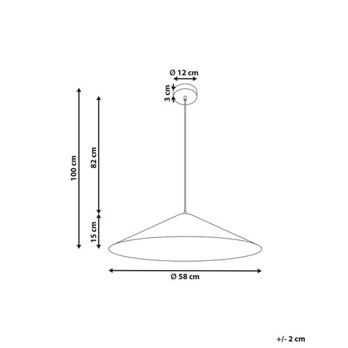 Lampe Suspension Raspaculo Métal Noir