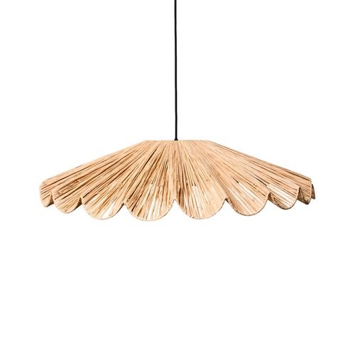 Lampe Suspension Sabogal Osier Naturel