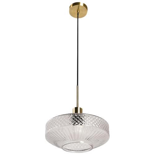 Lampe Suspension Pirris Verre Transparent