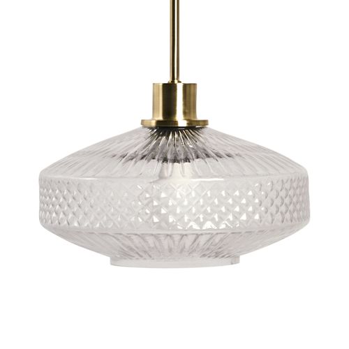 Lampe Suspension Pirris Verre Transparent