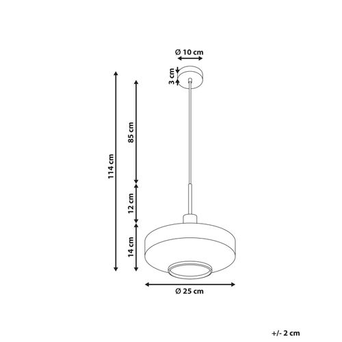 Lampe Suspension Pirris Verre Transparent