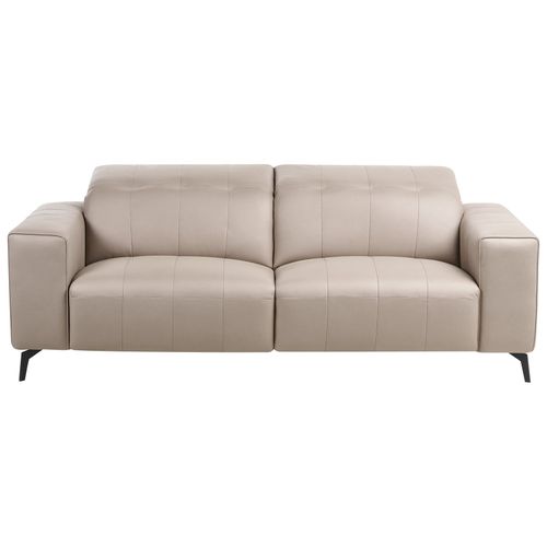 Ensemble De Salon 6 Places Ommel Cuir Pu Taupe