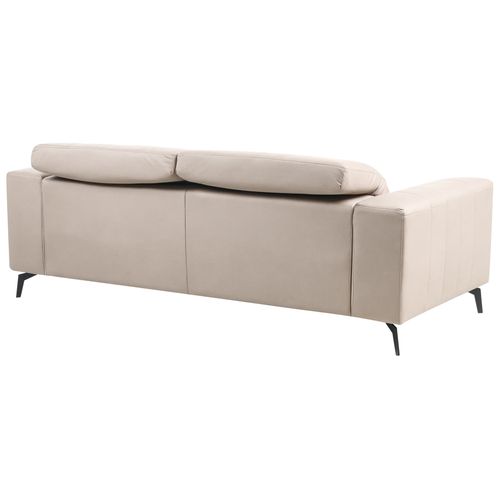 Ensemble De Salon 6 Places Ommel Cuir Pu Taupe