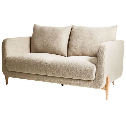 Canapé 2 Places Gimo Bouclé Beige