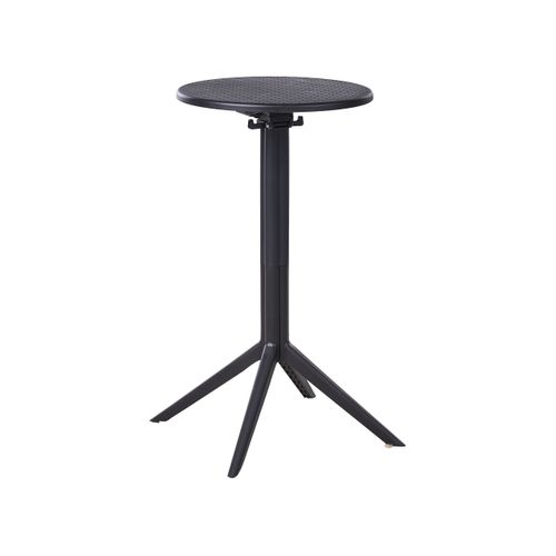 Table De Bar De Jardin Legrena 60 Cm 60 Cm Noir