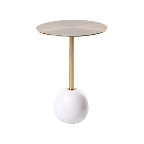 Table D'appoint Oahe Métal Doré