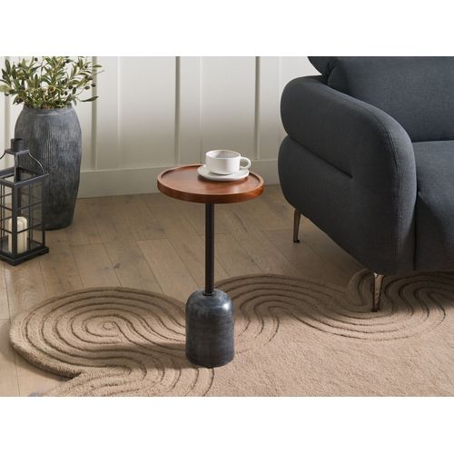 Table D'appoint Rainy Métal Noir