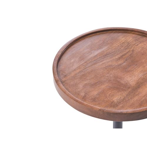 Table D'appoint Rainy Métal Noir