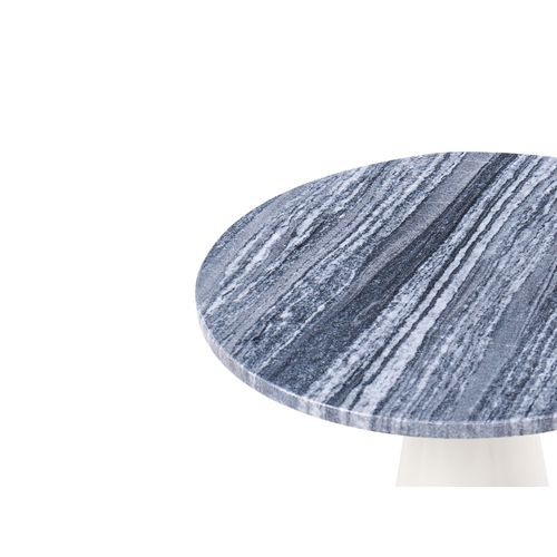 Table D'appoint Amistad Métal Blanc