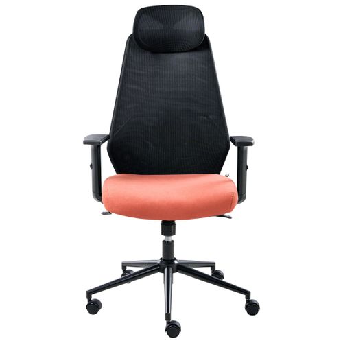 Chaise De Bureau Oryn Tissu Rouge