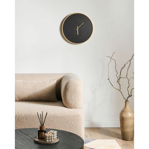 Horloge Murale Lucens 40 Cm Noir