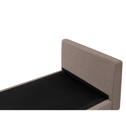 Chaise Longue Archiane Tissu Taupe