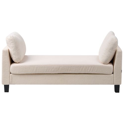 Chaise Longue Archiane  Tissu Blanc Cassé