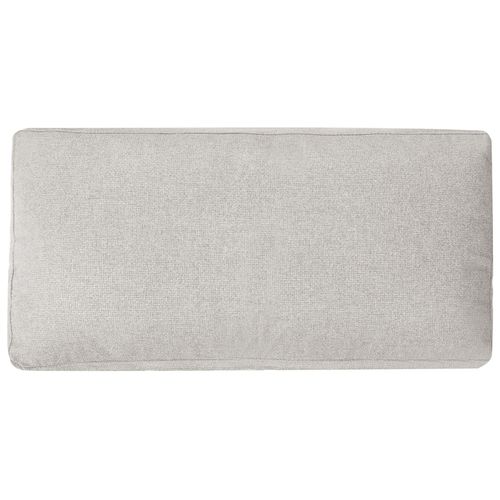 Chaise Longue Archiane Tissu Gris Clair