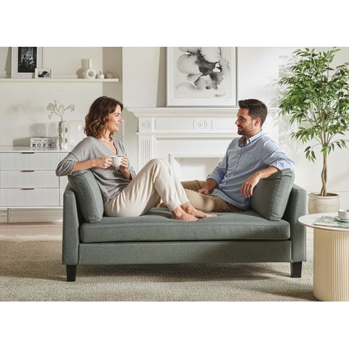 Chaise Longue Archiane Tissu Vert