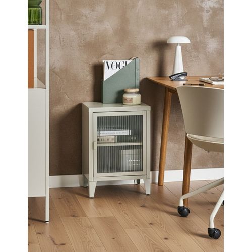 Meuble De Rangement Oreti Métal Gris Clair