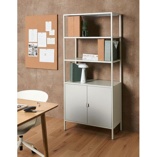 Meuble De Rangement Kauri Métal Gris Clair