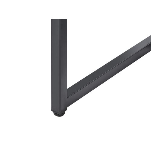 Table De Bureau Harjo Noir 100 Cm 50 Cm Avec Rangement