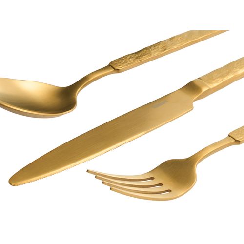 Set De 30 Couverts Bigoli Doré