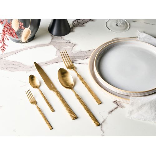 Set De 30 Couverts Bigoli Doré