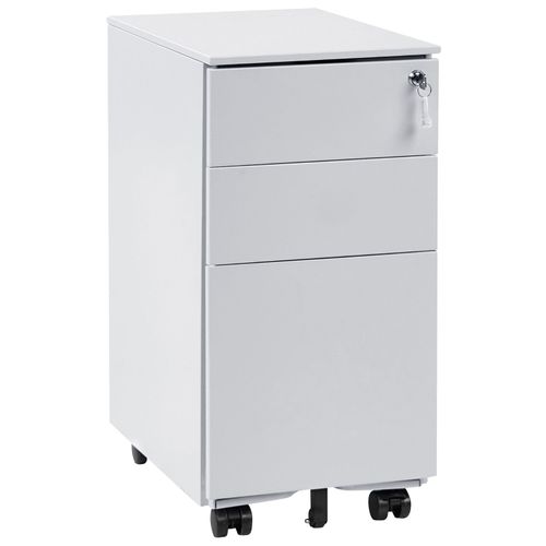 Meuble De Rangement Bolsena Métal Gris Clair