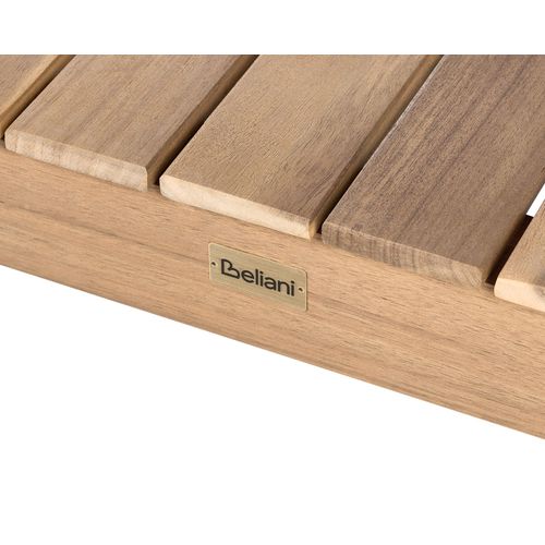 Table De Salle à Manger De Jardin Chioggia 90 Cm 180 Cm Bois D'acacia Certifié Marron Clair