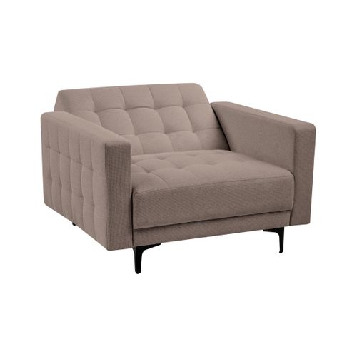 Fauteuil Aberdeen Tissu Taupe
