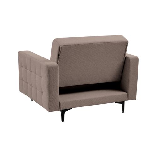 Fauteuil Aberdeen Tissu Taupe