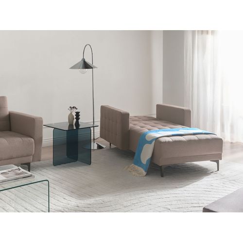 Chaise Longue Aberdeen Tissu Taupe