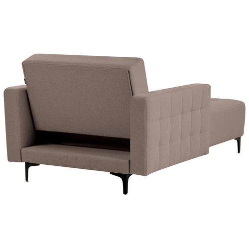 Chaise Longue Aberdeen Tissu Taupe