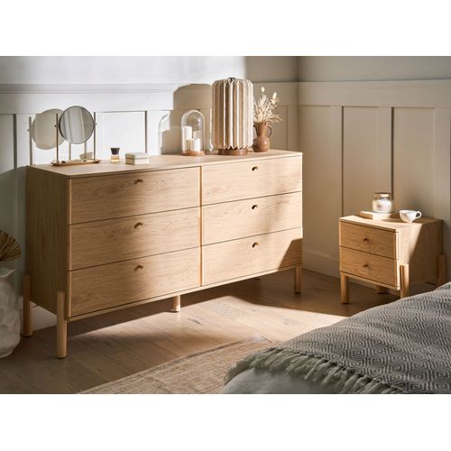 Table De Chevet Collins Marron Clair