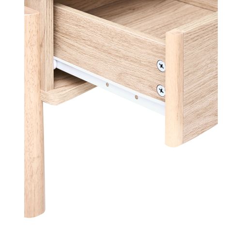 Table De Chevet Collins Marron Clair