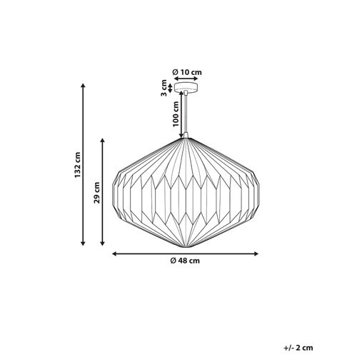 Lampe Suspension Visman Beige