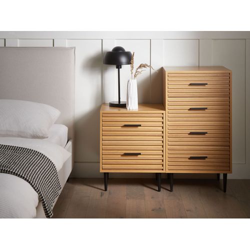Commode à 4 Tiroirs Keith Marron Clair