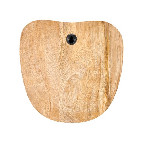 Décoration Murale Visage Katsina Bois De Manguier 22 Cm Rouge