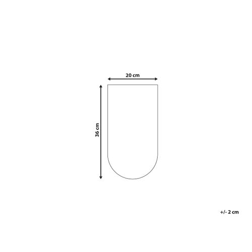 Décoration Murale Visage Jimeta Bois De Manguier 40 Cm Bleu