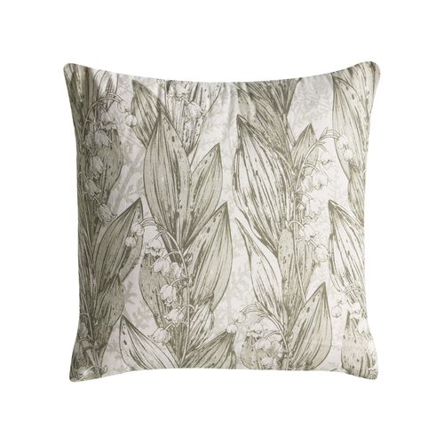 Lot De 3 Coussins Décoratifs Xylopia Coton 30 X 50 Cm 45 X 45 Cm Vert Motif Floral