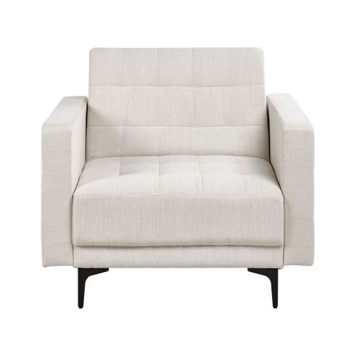Fauteuil Aberdeen Tissu Blanc Cassé