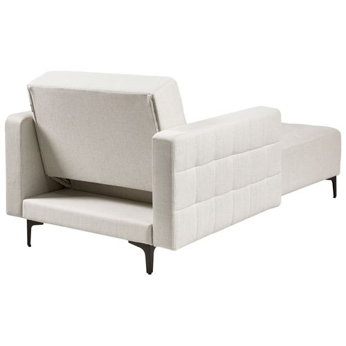 Chaise Longue Aberdeen Tissu Blanc Cassé